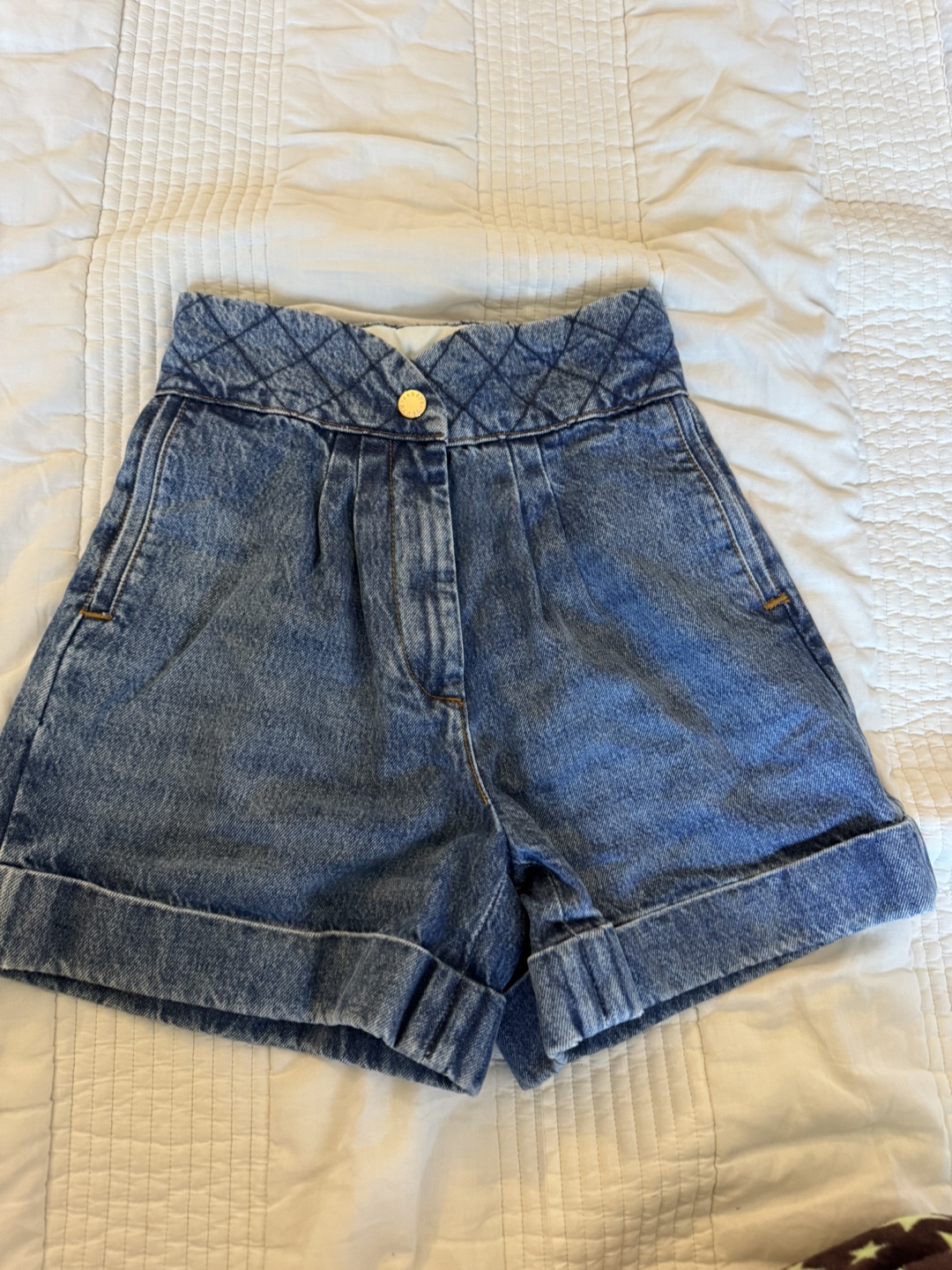 Sandro Paris Denim Shorts Size 34