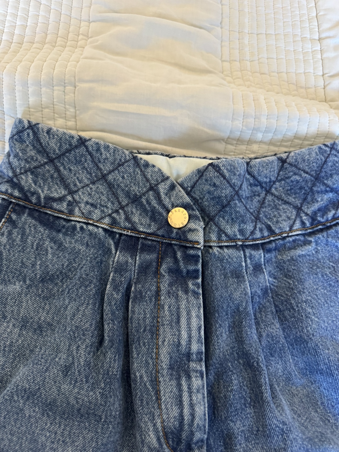 Sandro Paris Denim Shorts Size 34 - photo 3