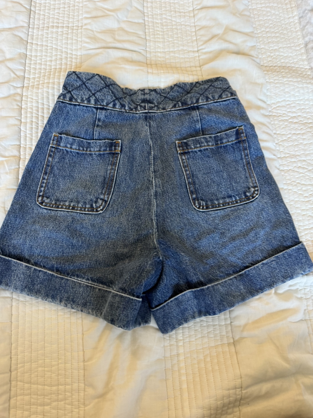 Sandro Paris Denim Shorts Size 34 - photo 4