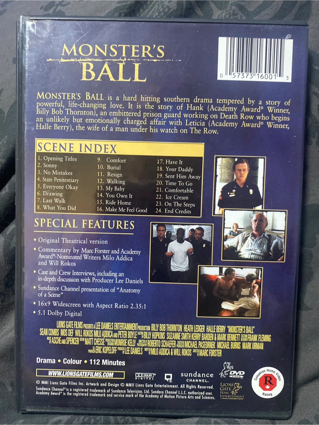 Monster's Ball DVD - Lions Gate Signature Series - photo 2