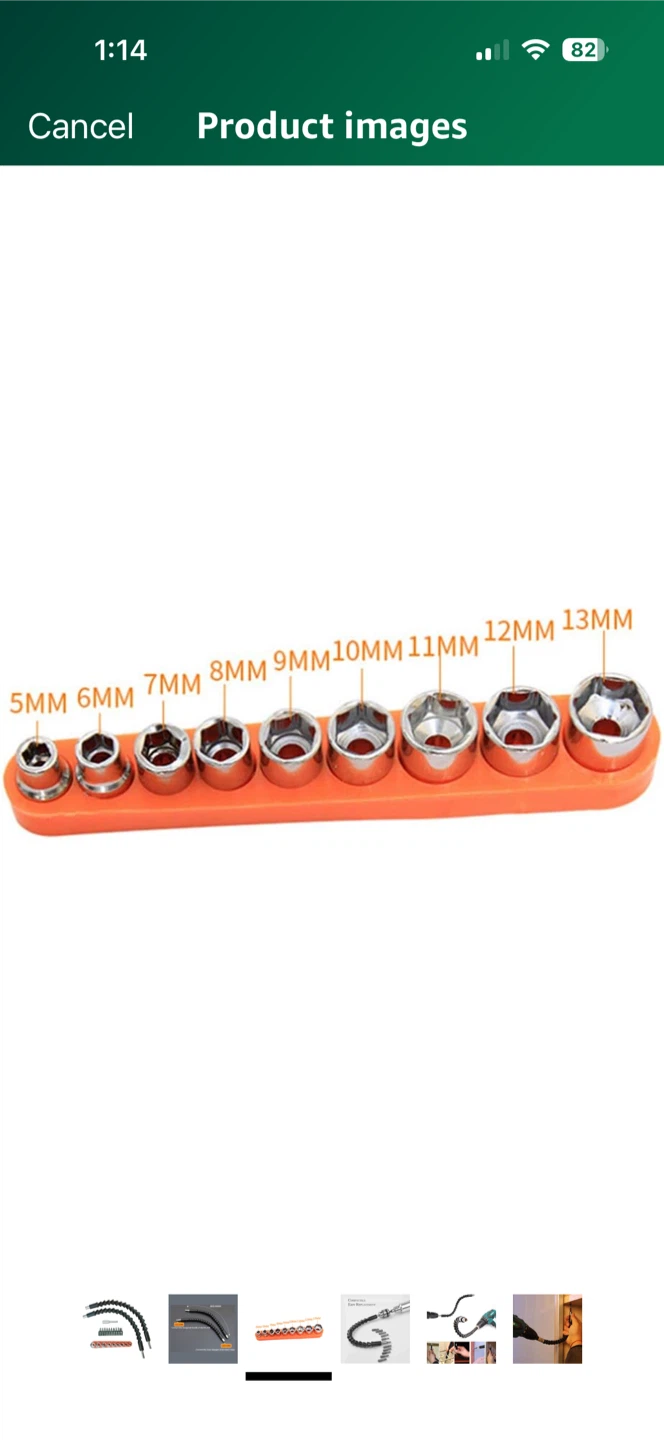 Flexible Drill Extension Bit Set - photo 3