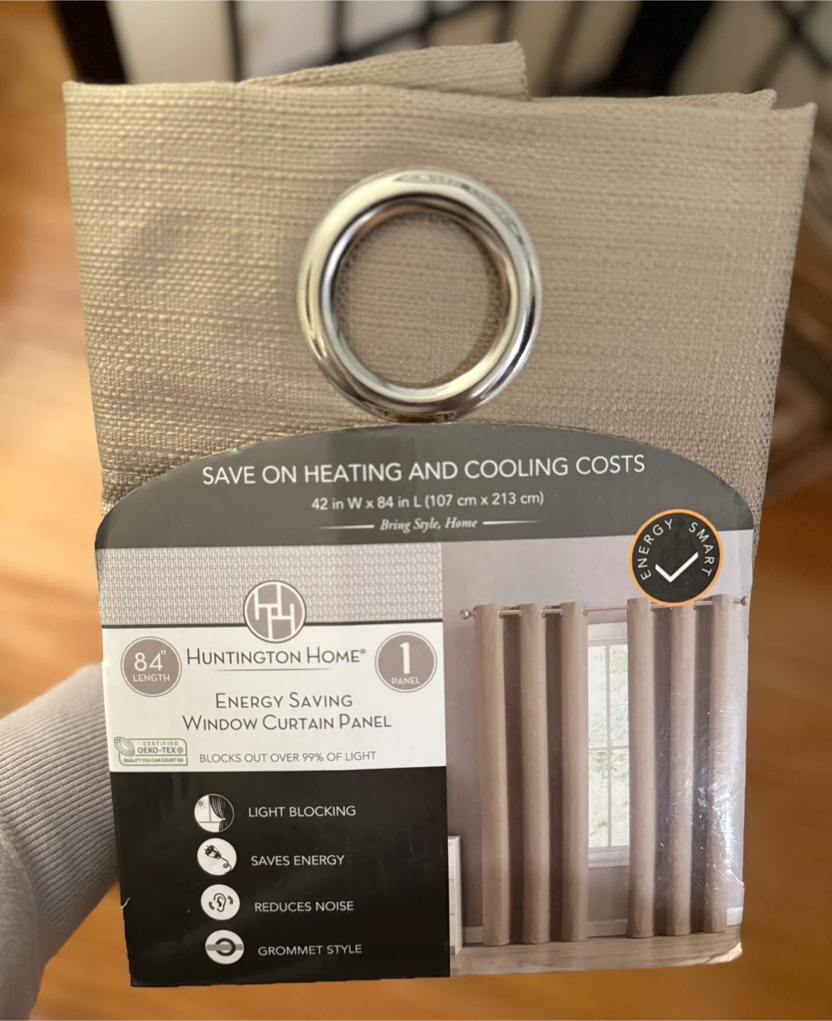 Huntington Home Energy Saving Window Curtains (2 Panels) - photo 2