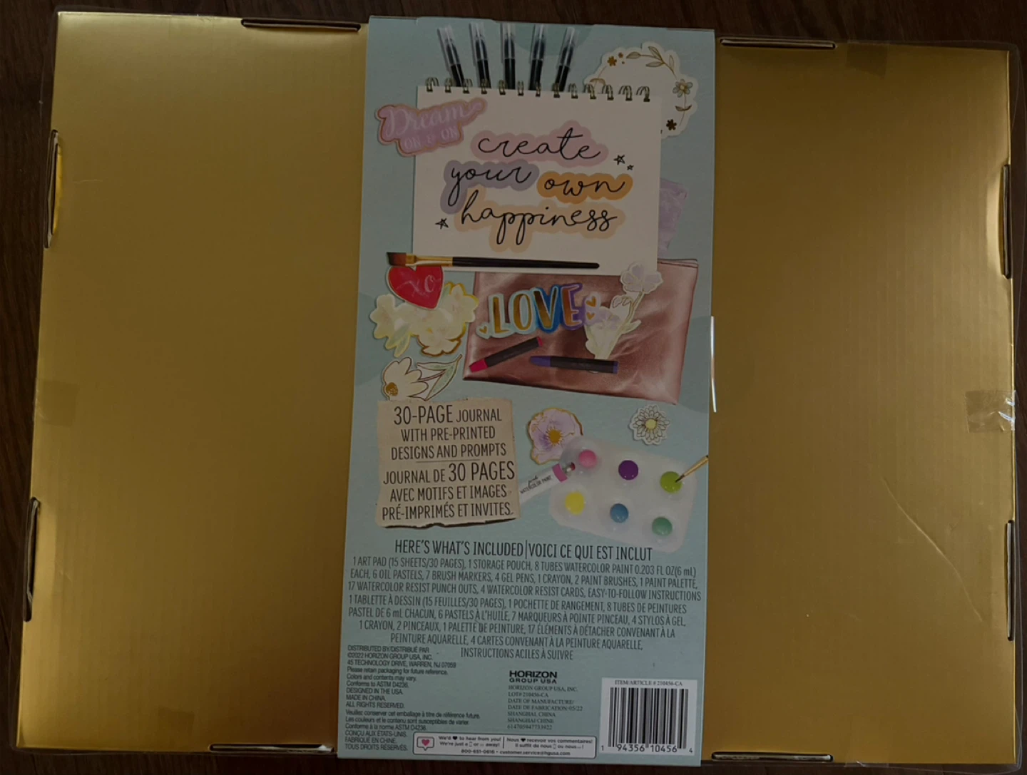 Brand new and sealed -STMT D.I.Y. Inspired Art Journal Set - New - photo 2