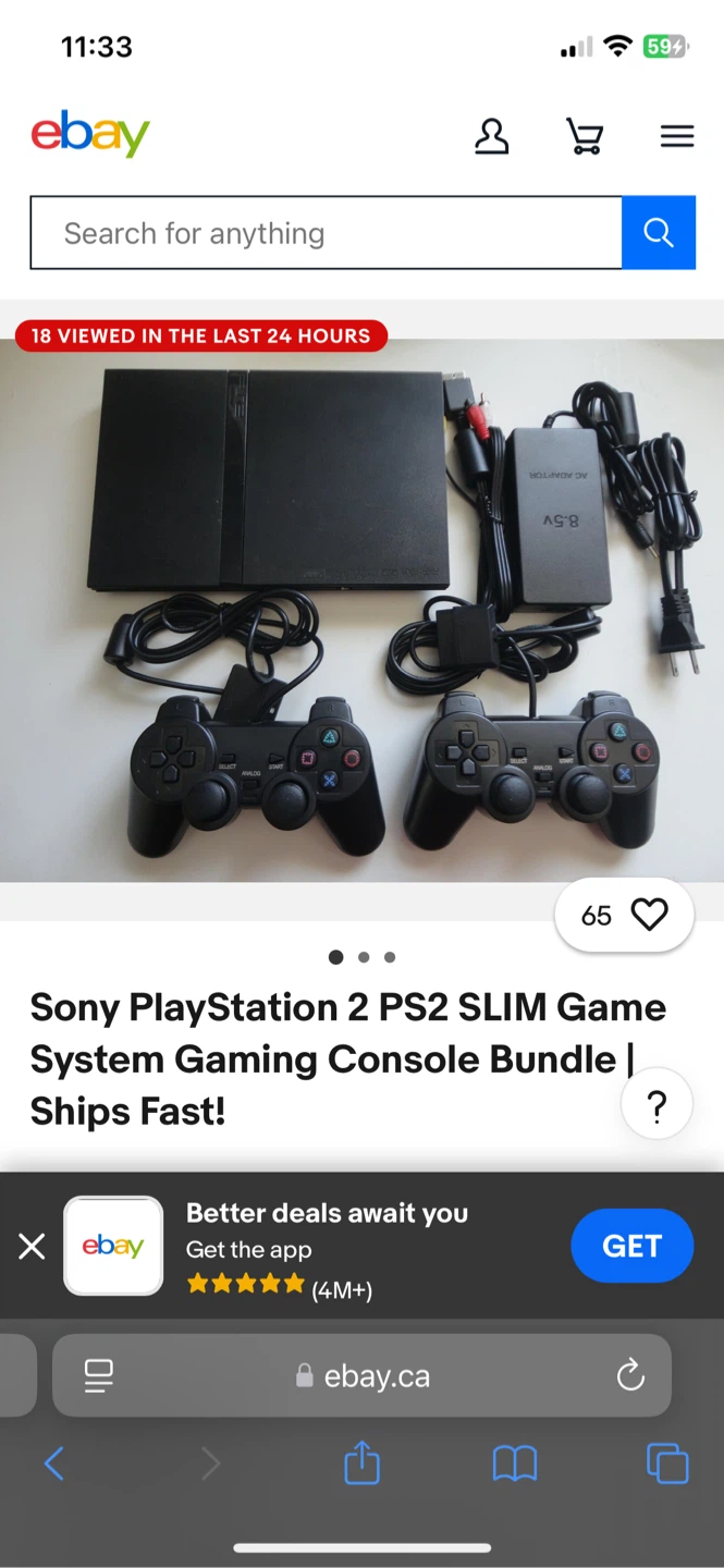 PlayStation 2 Slim – Complete Bundle with games, Tested