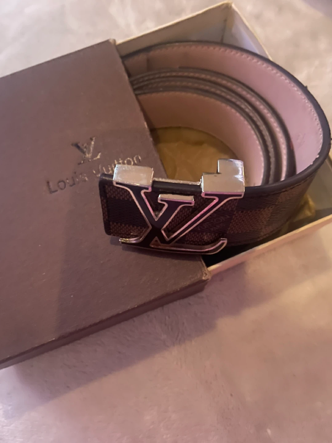 Louis Vuitton Damier Ebene Belt - photo 2