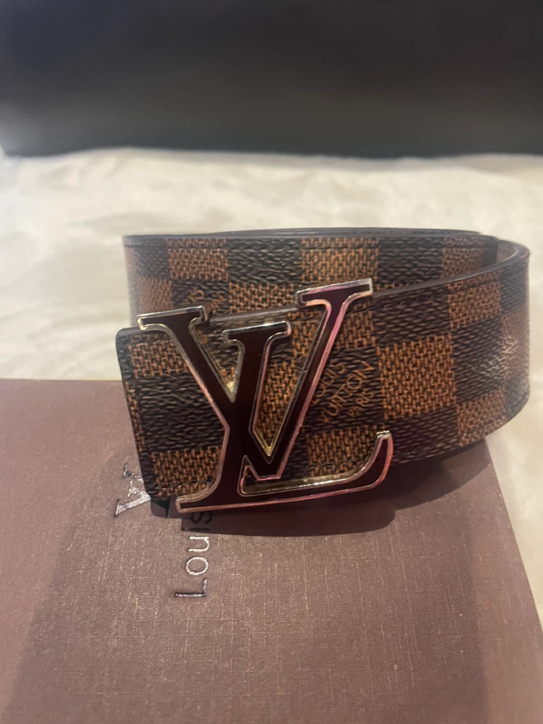 Louis Vuitton Damier Ebene Belt