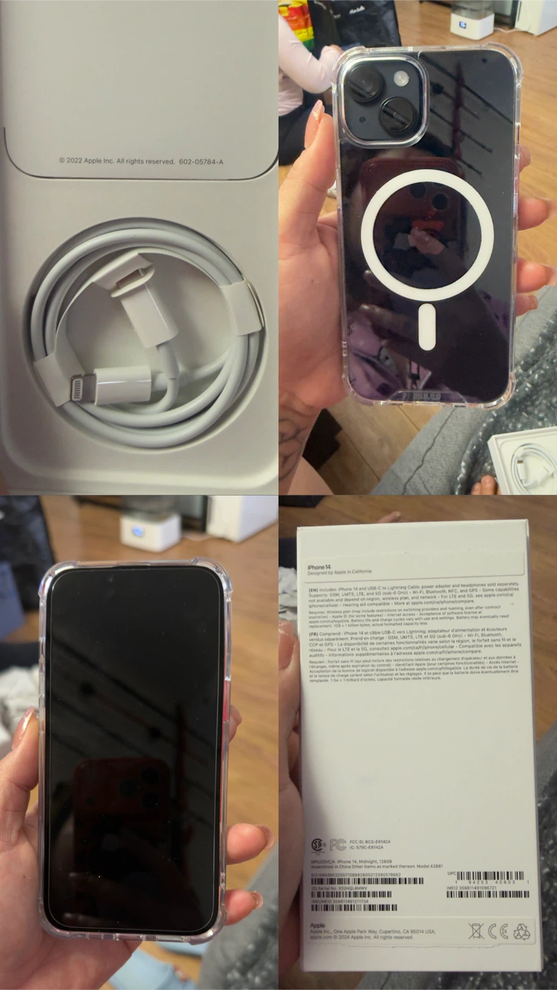 New iPhone 14 128GB Midnight - Box Included!