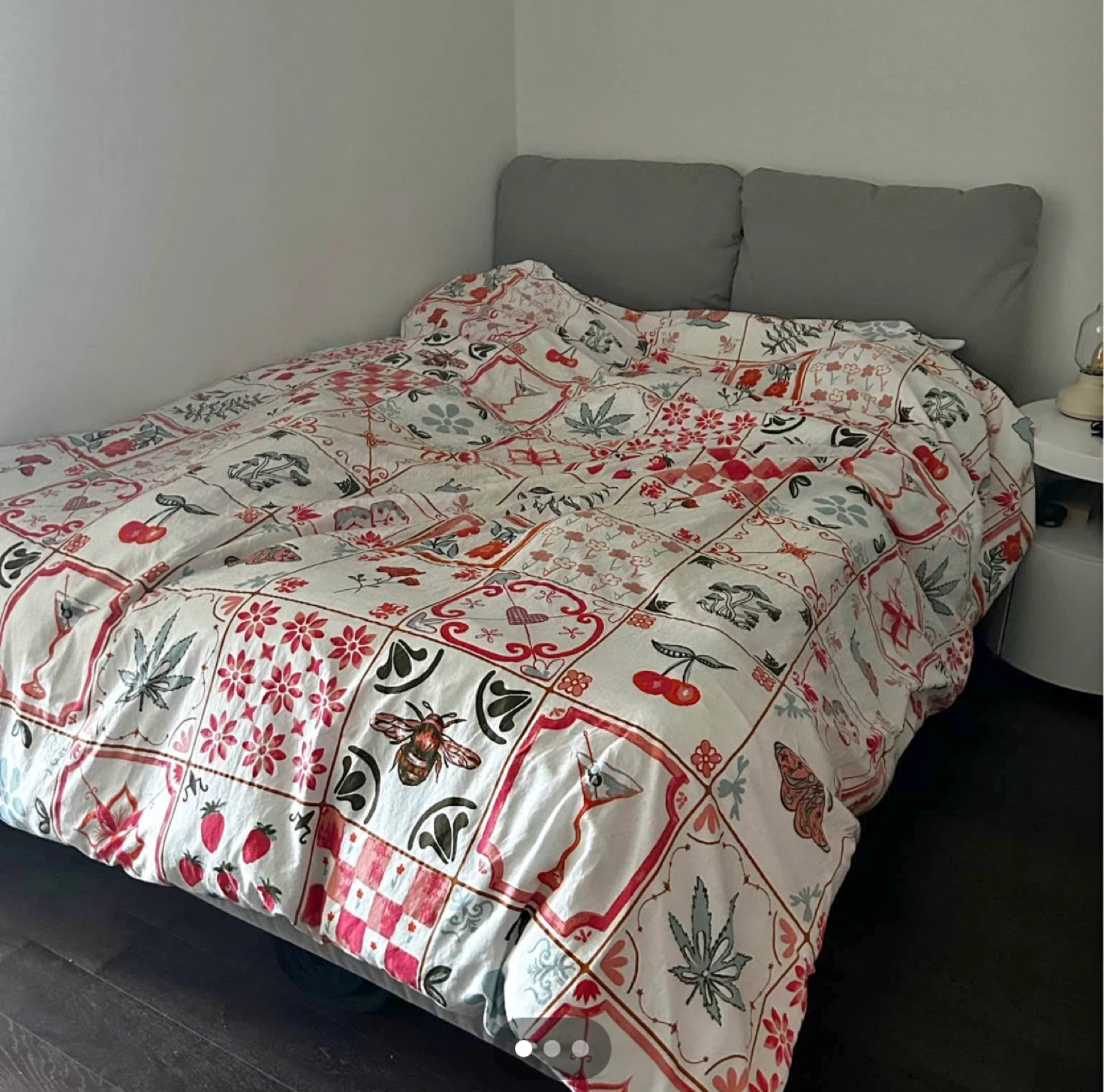 IKEA SAGESUND Full Bed Frame - Diseröd Brown - photo 2