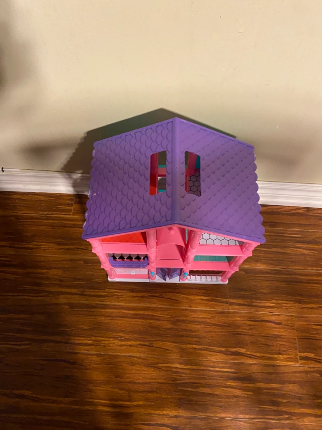 Kids' Pink & Purple Dollhouse - photo 3