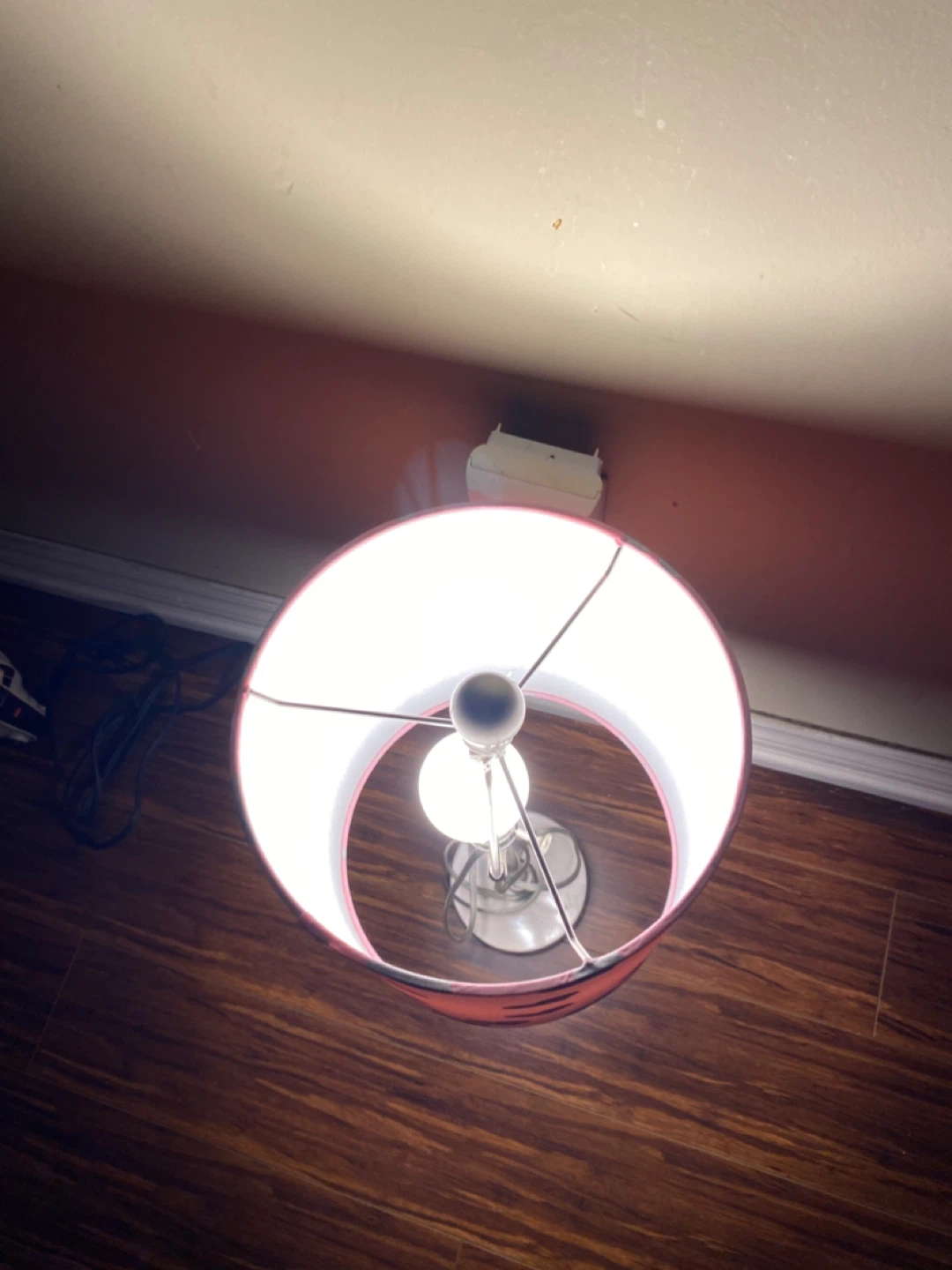 Heart Print Table Lamp - photo 3