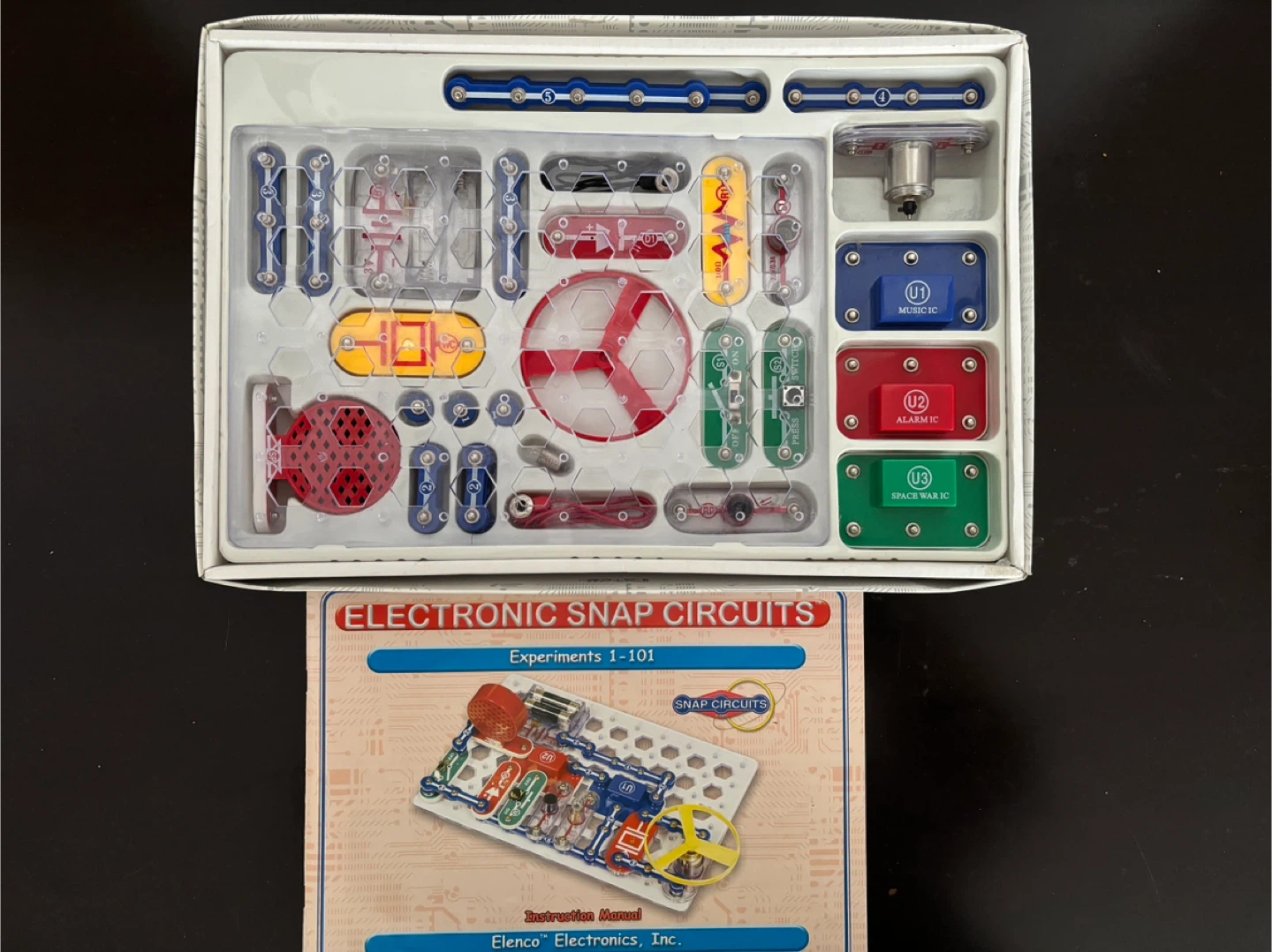 Elenco Snap Circuits Jr. SC-100 Electronics Kit New - Open Box - photo 4