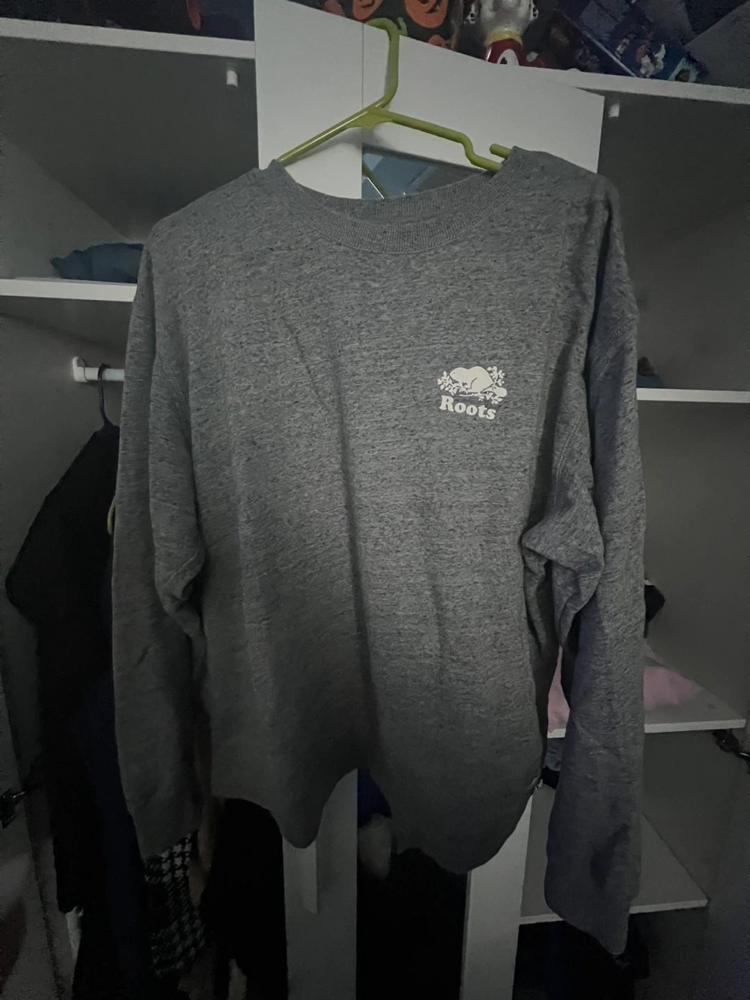 Roots Grey Long Sleeve Shirt - Size L - photo 2