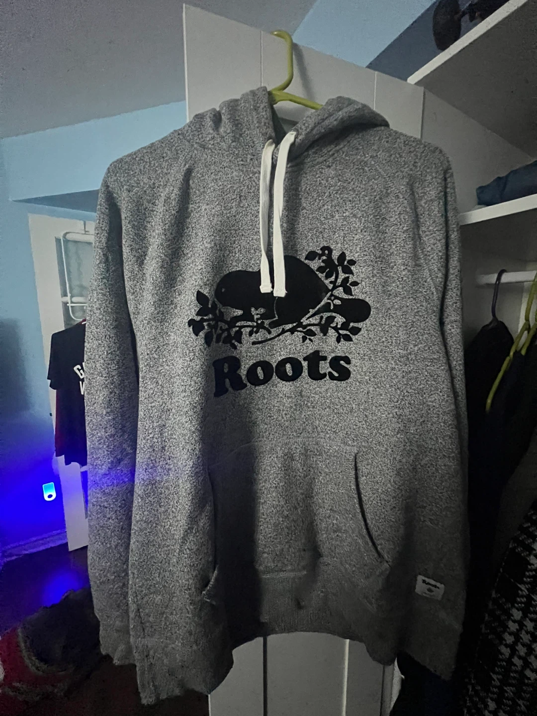 Roots Salt & Pepper Hoodie - Size M/M