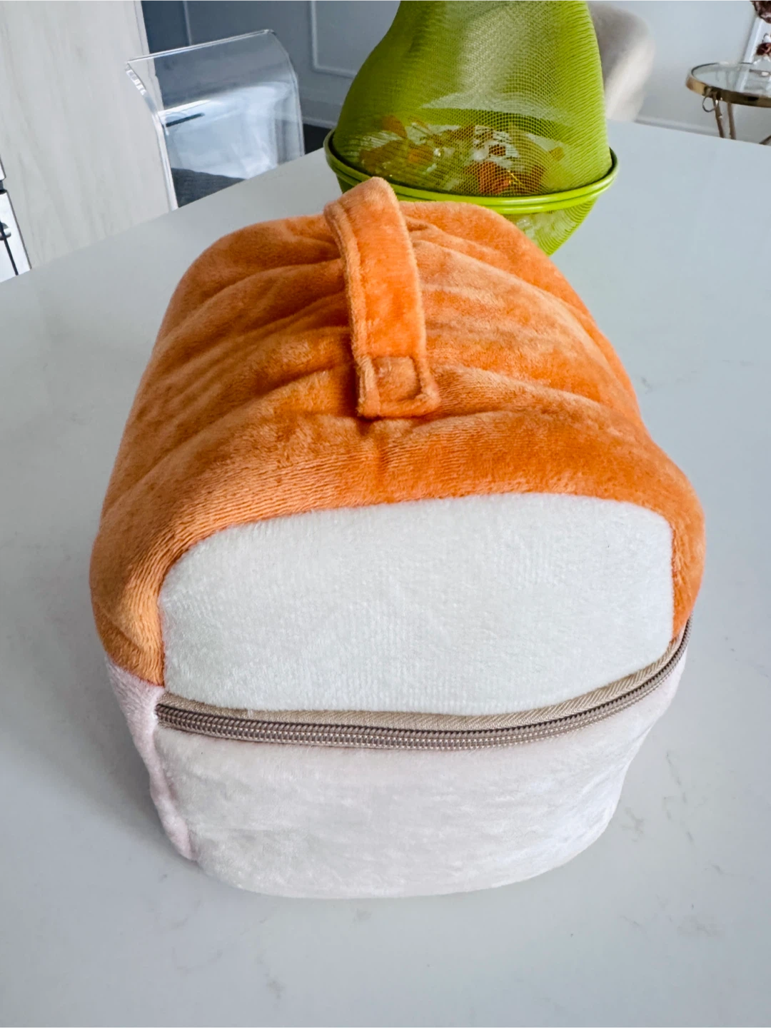 Cute Plush Bread Shaped Lunch Bag - photo 2