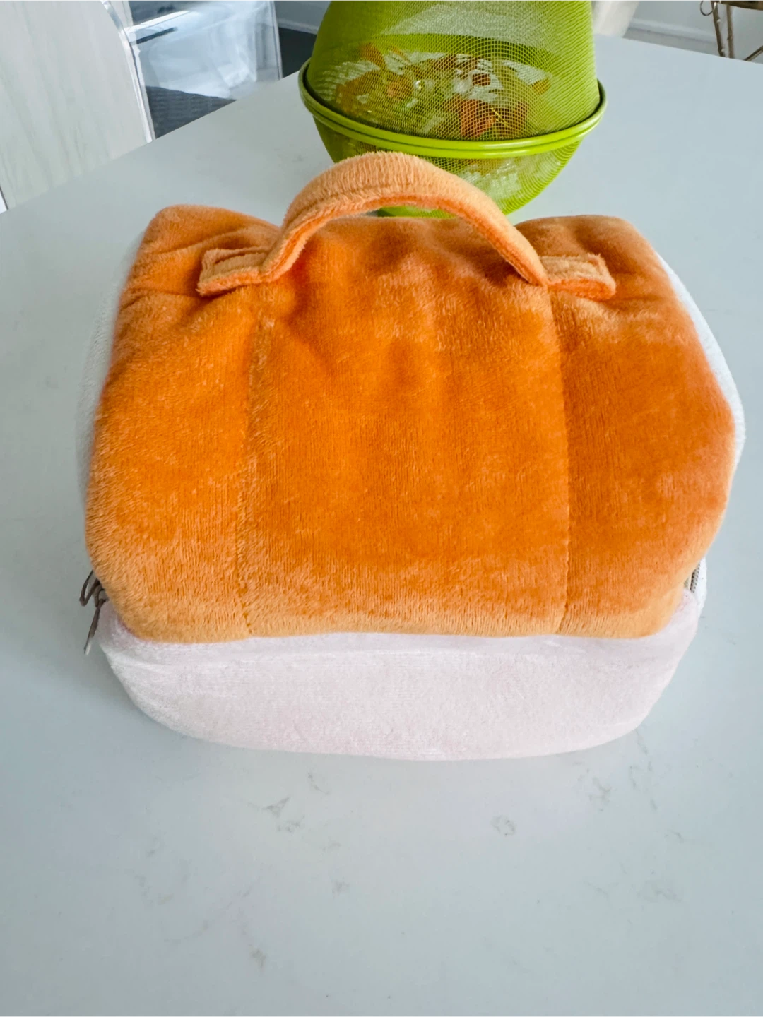 Cute Plush Bread Shaped Lunch Bag - photo 4