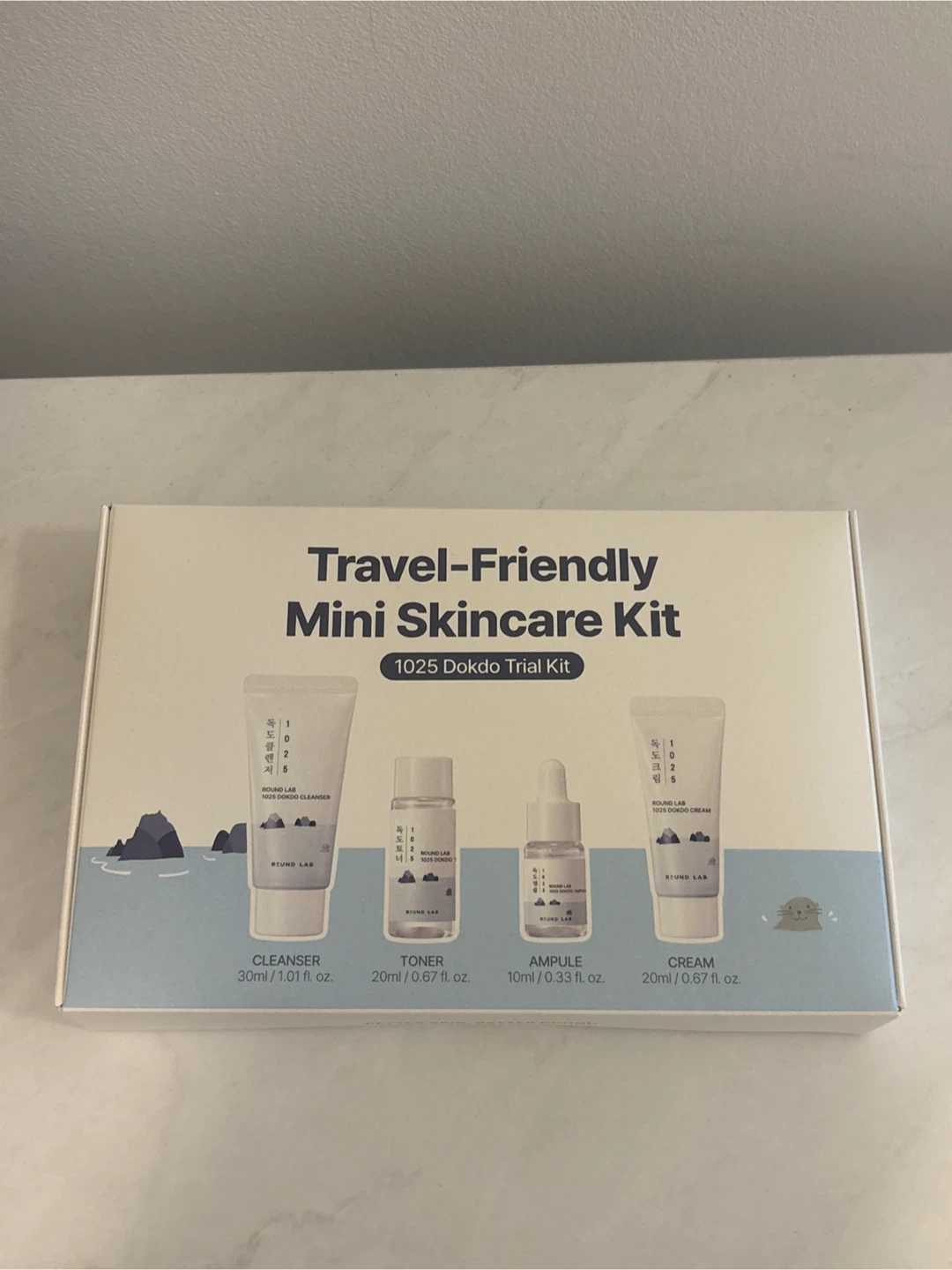 ROUND LAB 1025 Dokdo Travel Mini Skincare Kit