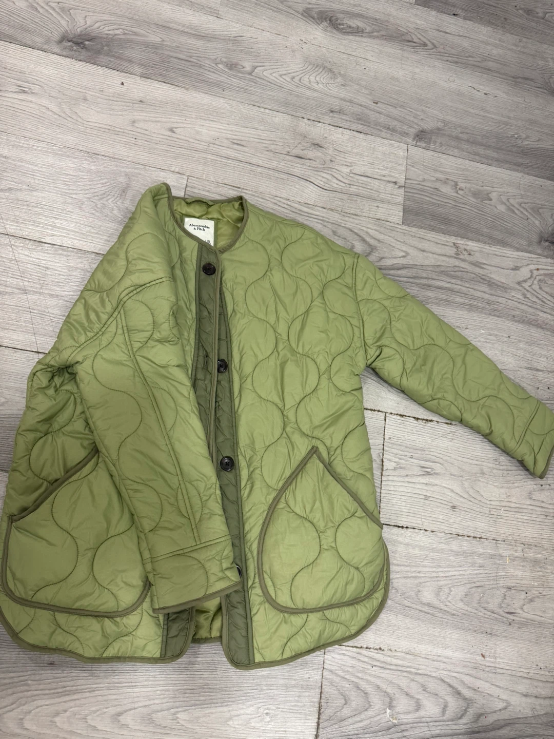 Abercrombie & Fitch Quilted Jacket - XS