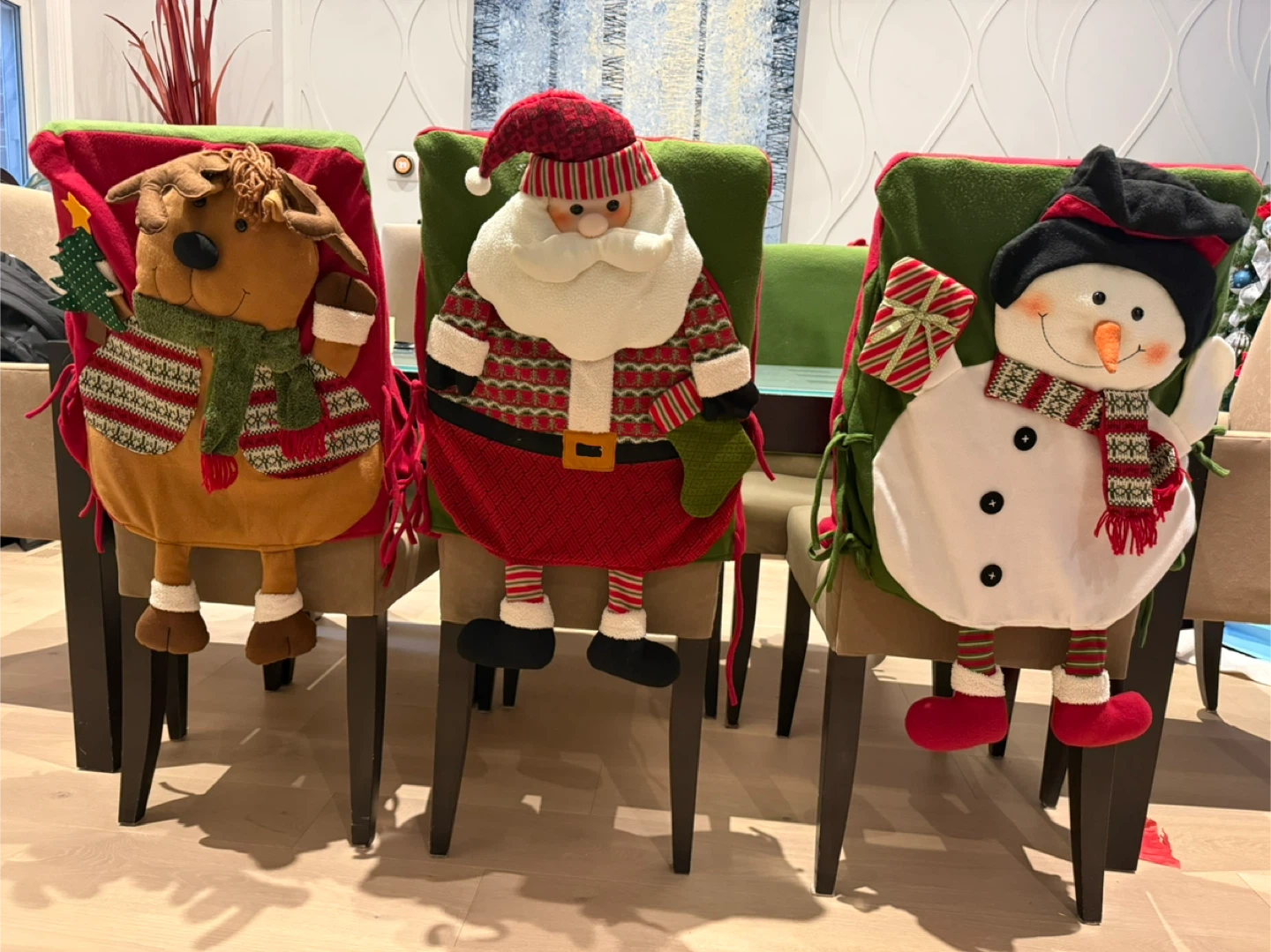Christmas Chair Covers - Set of 4