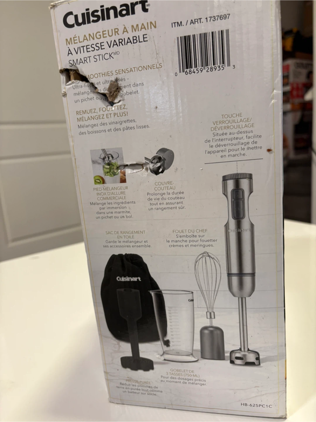 Cuisinart Smart Stick Hand Blender - Like New! - photo 2