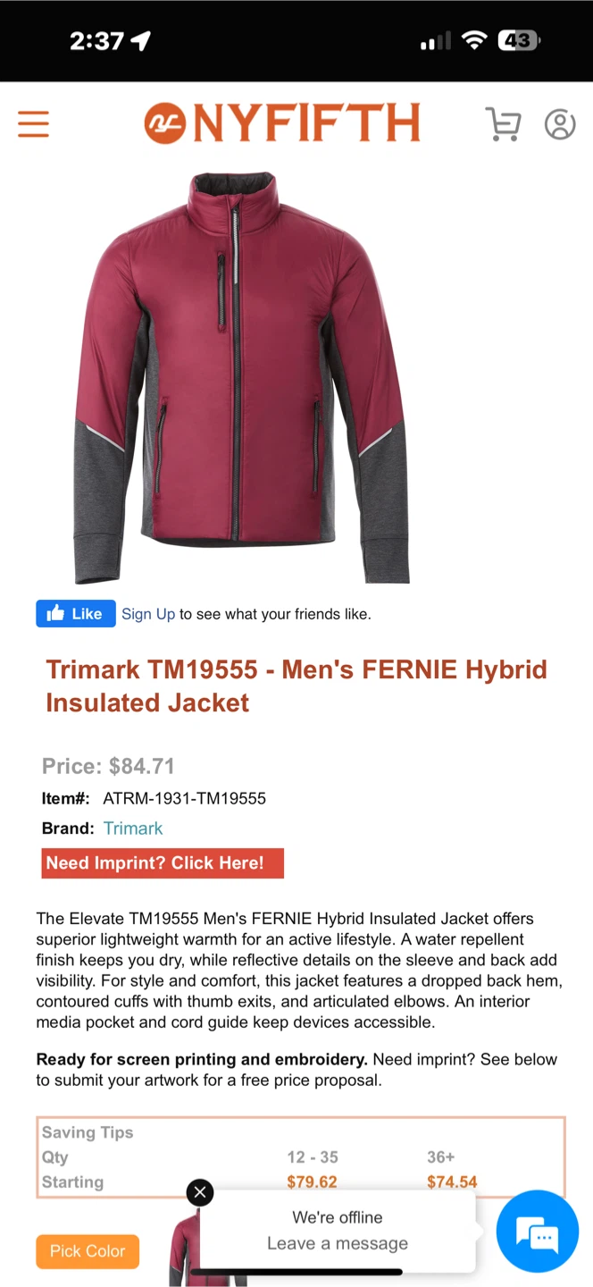 Elevate Men's Jacket, Size M - photo 5