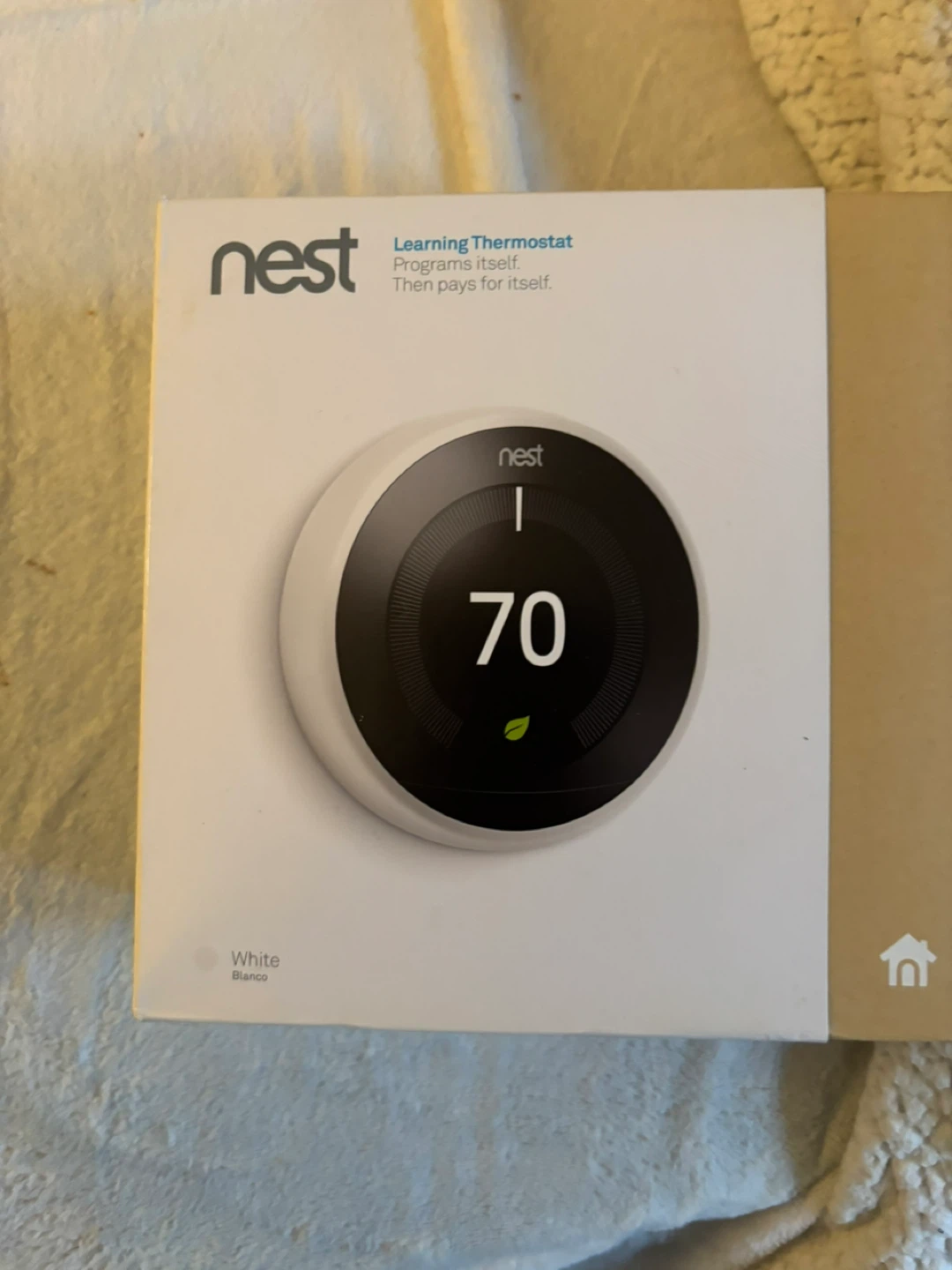 Nest Learning Thermostat - White - Includes Box