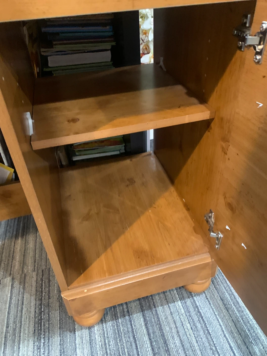 Wooden Desk with Drawers - photo 3