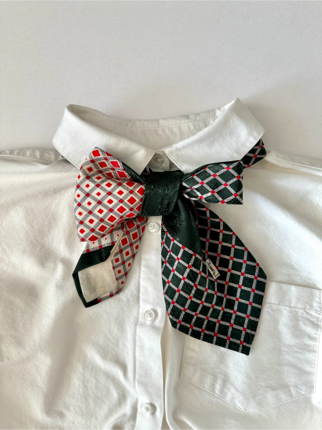 YSL Vintage Silk Tie - photo 2