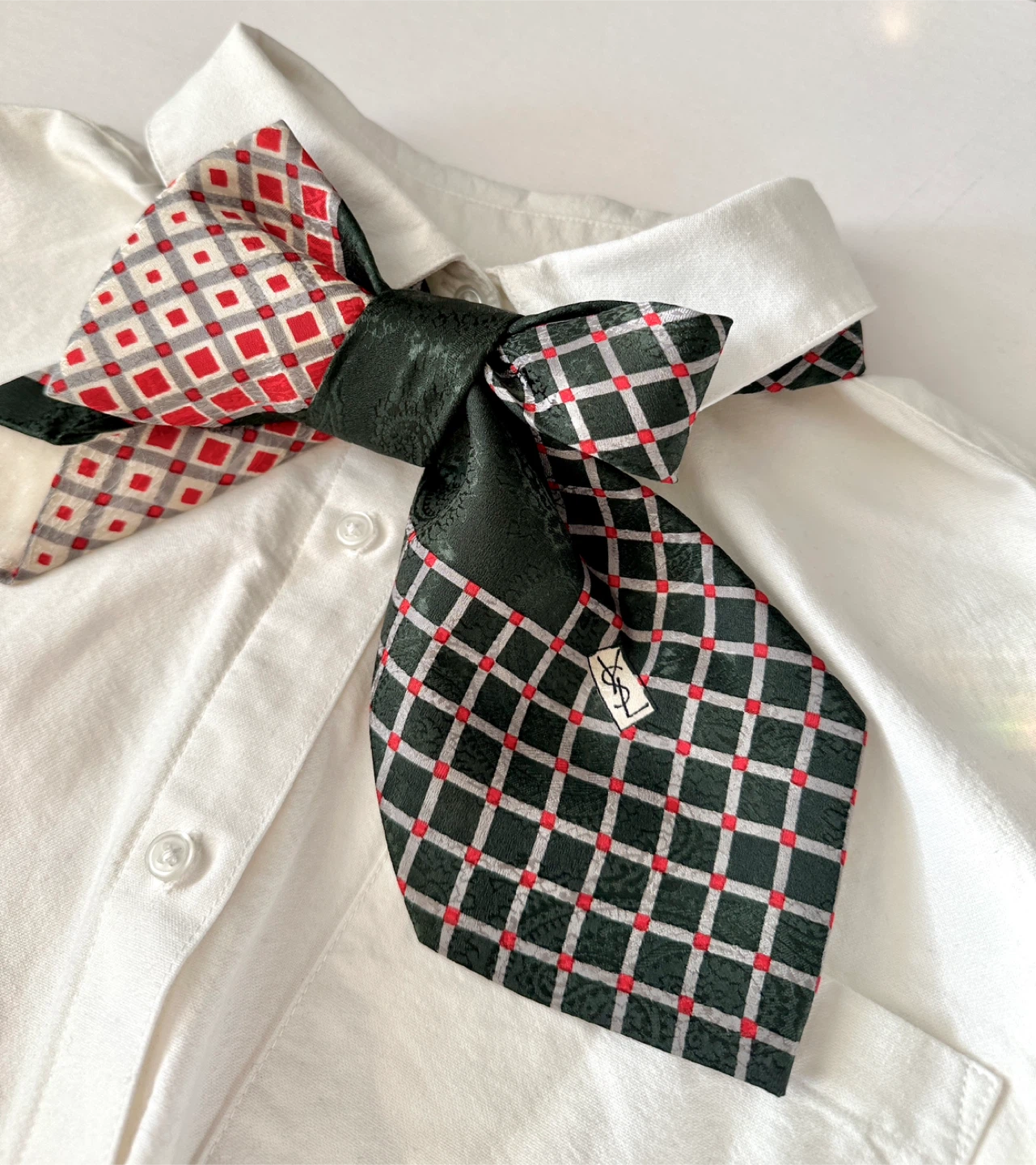 YSL Vintage Silk Tie