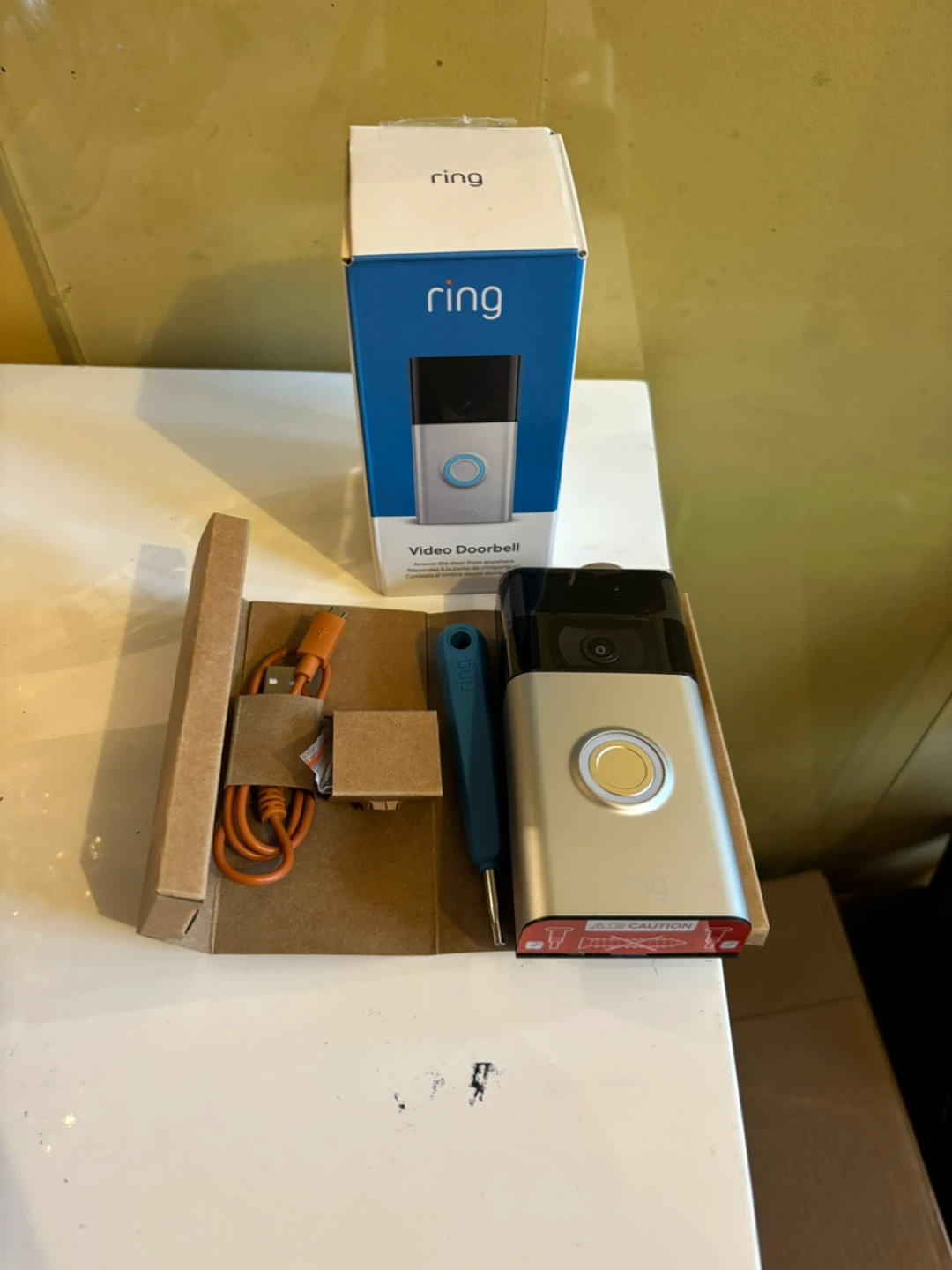 Ring Video Doorbell - New in Box! - photo 2