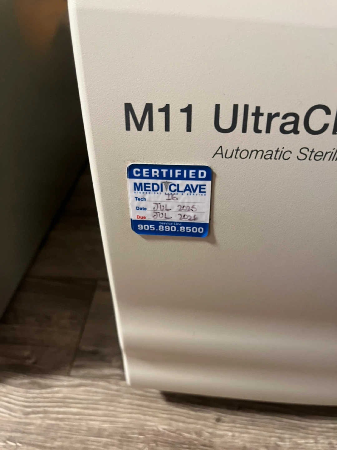 Midmark M11 UltraClave Automatic Sterilizer - photo 2