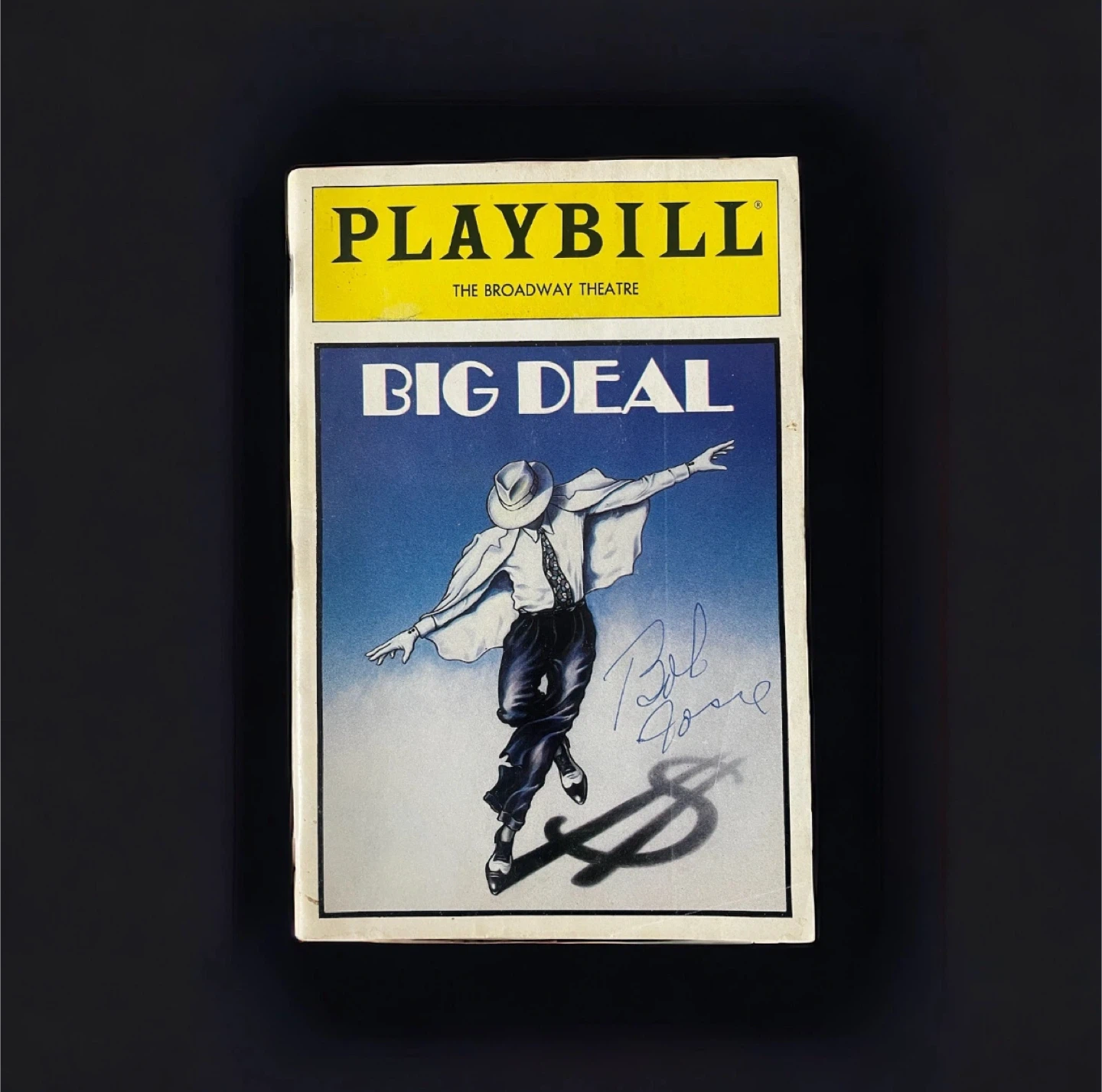 "BIG DEAL" Playbill signed by Bob Fosse