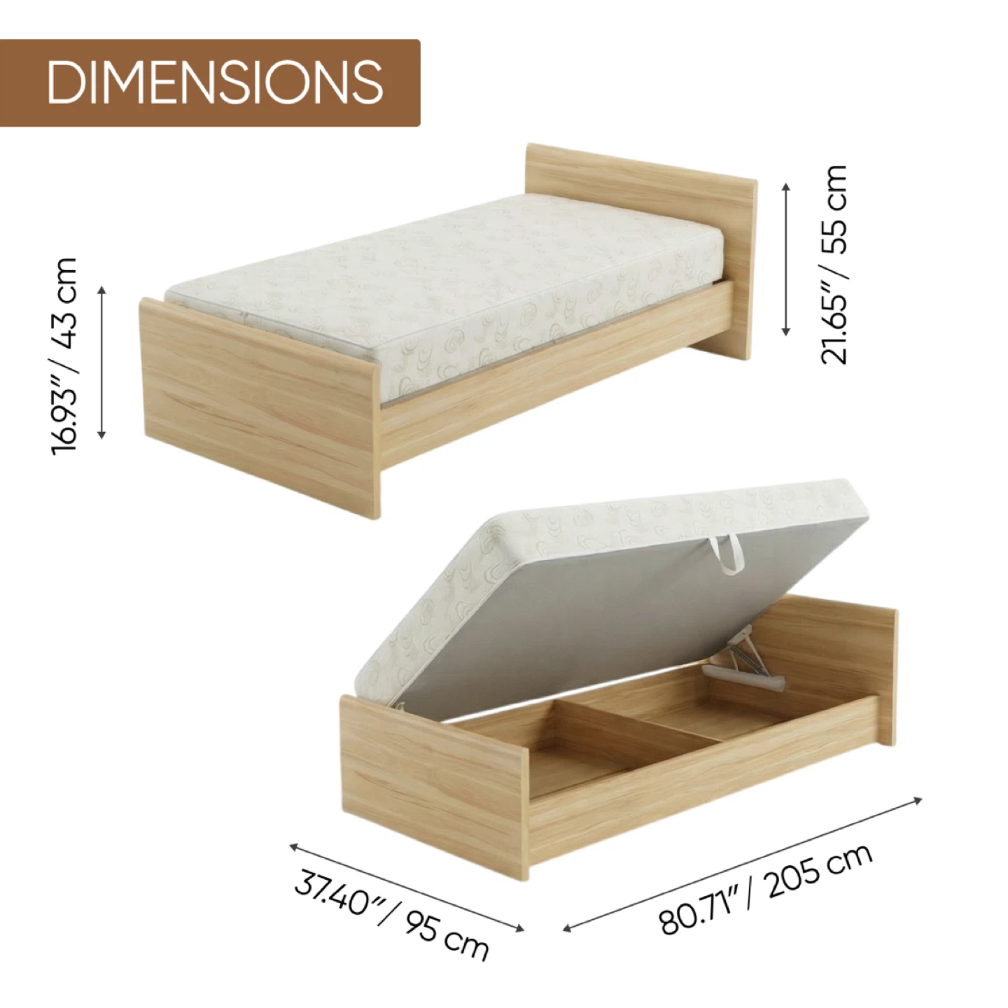 5-Pieces Bedroom Furniture Set – European Style (Used) - photo 2
