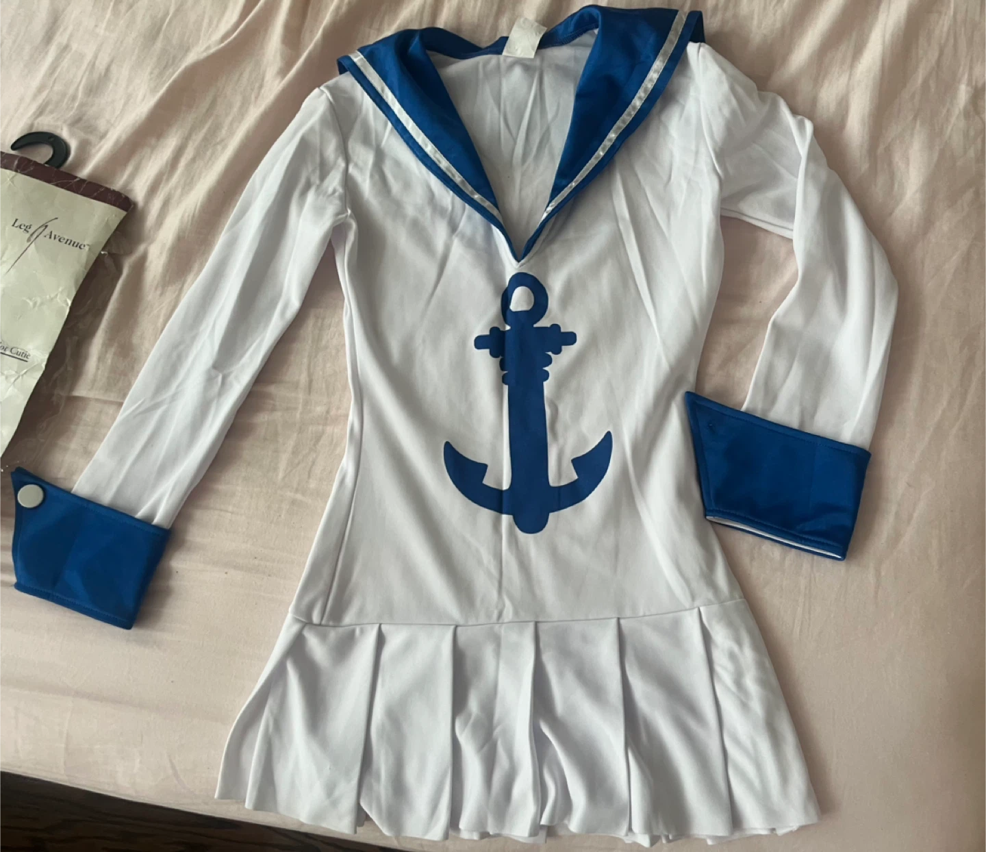 Leg Avenue Sailor white & blue Halloween  Costume -  XS - photo 4