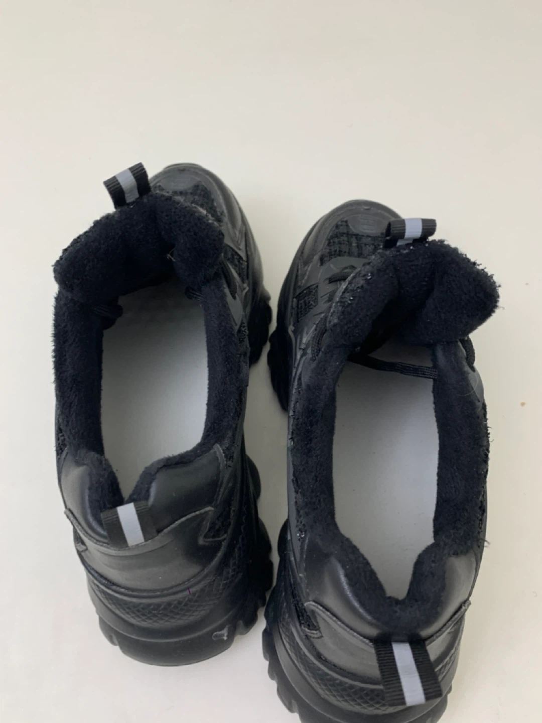 Women’s Black Fashion Sneakers - size 6 1/2 - 7 - shoes - photo 5