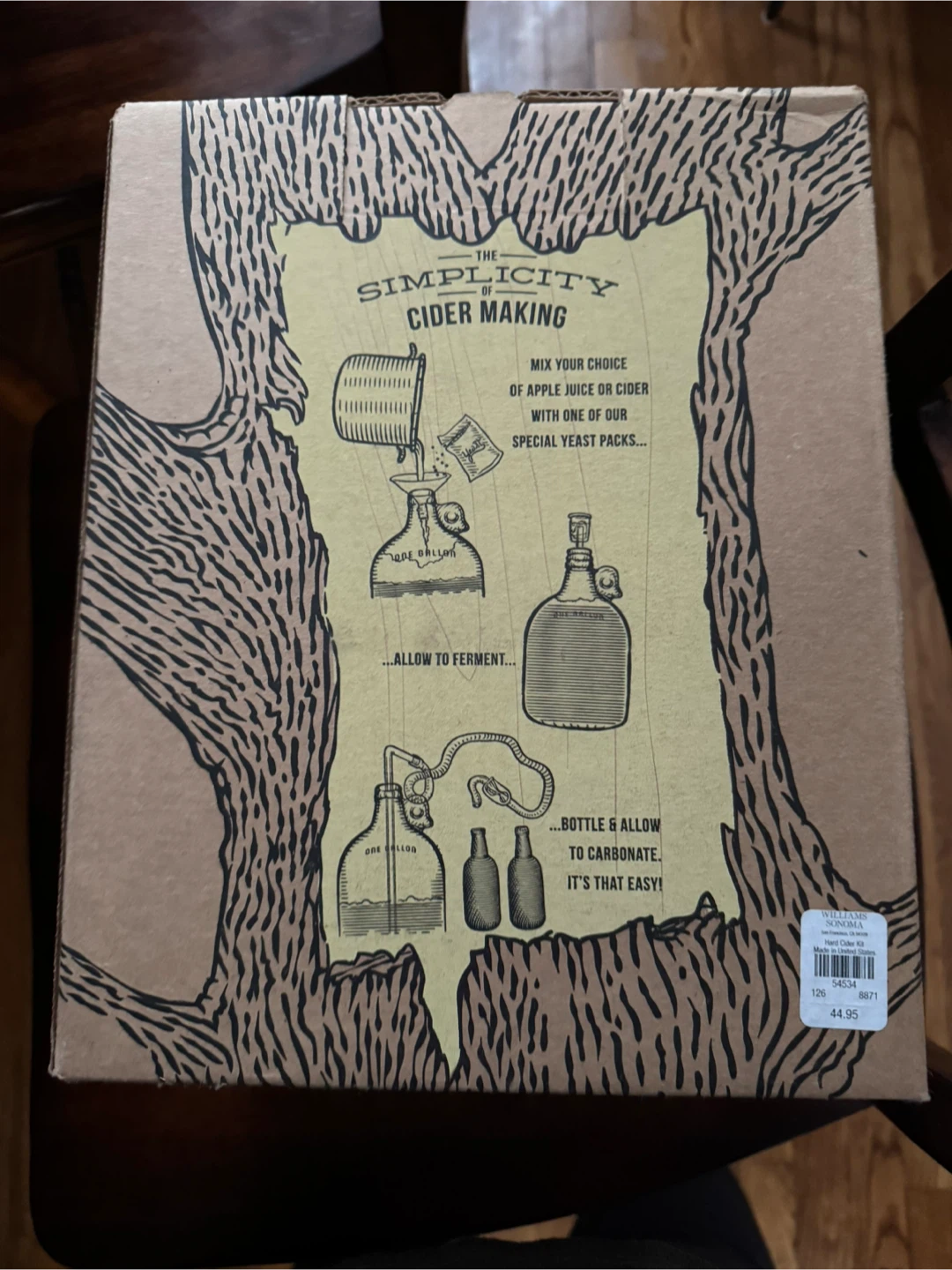 Williams Sonoma Hard Cider Kit - New in Box! - photo 3