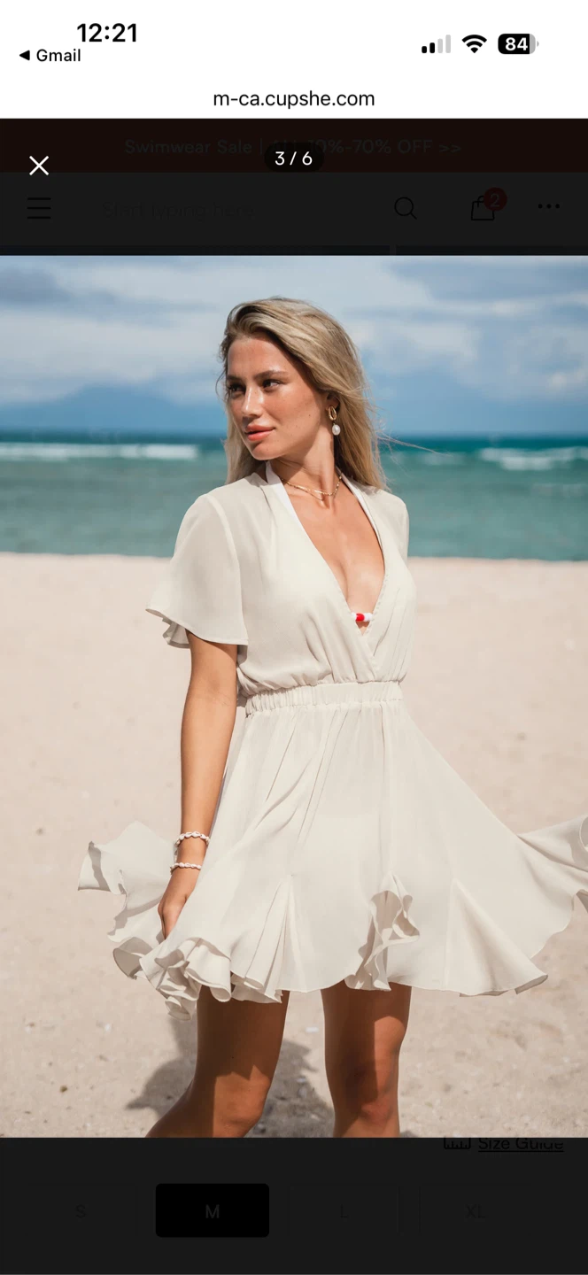 Selling Beautiful White Cover-up - photo 4