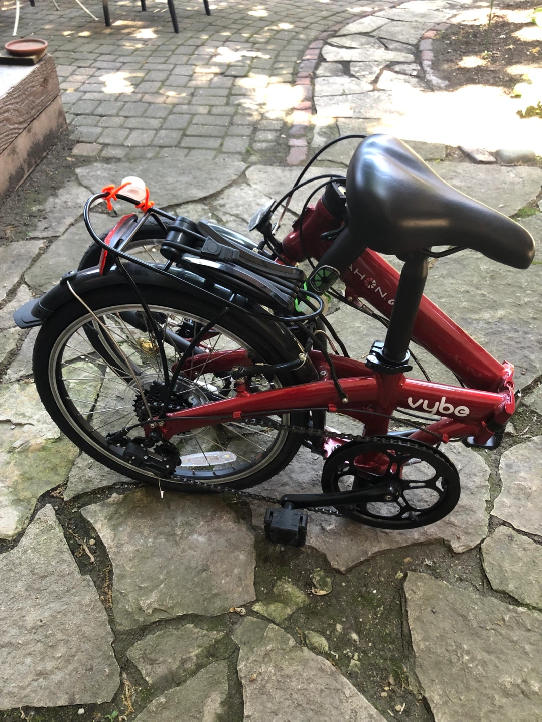 Dahon Vybe D7 Folding Bike - Red - photo 2