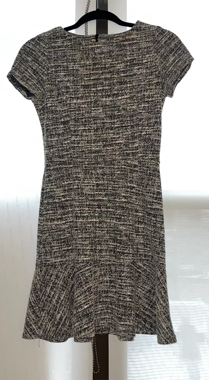 Black and white / grey zip back womens  Dress - photo 5