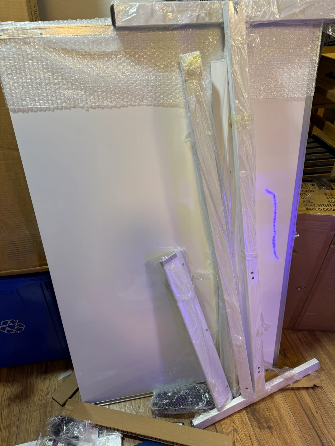 Mobile Whiteboard 120x150cm - New in Box! - photo 2