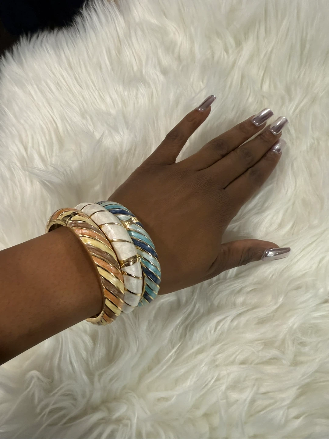 Vintage Bangle Bracelet Set