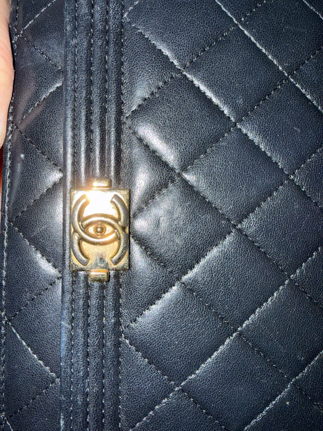 Chanel Boy Wallet on Chain WOC Black - photo 5