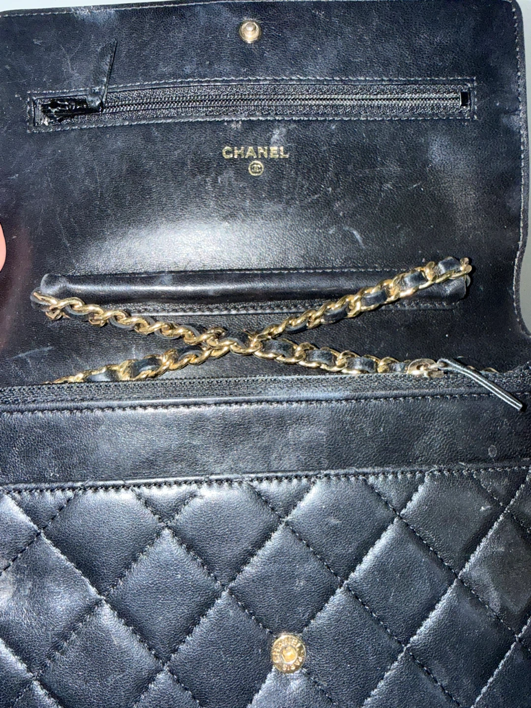 Chanel Boy Wallet on Chain WOC Black - photo 4