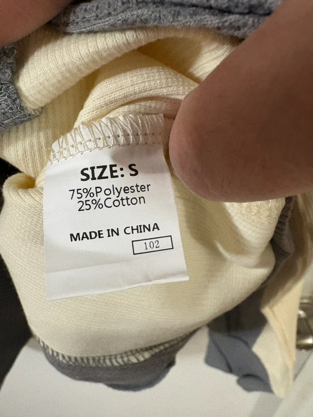 New DOKOTOO Waffle Knit Long Sleeve Top - Size S - photo 4