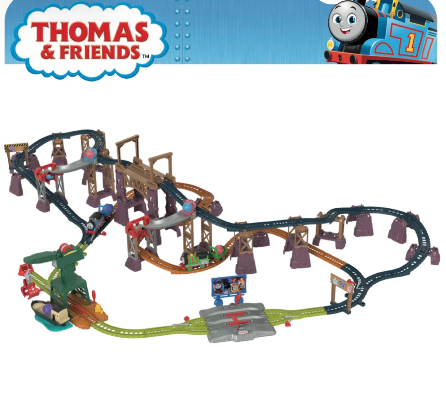 Fisher Price Thomas & Friends Crystal Caves & Train Set