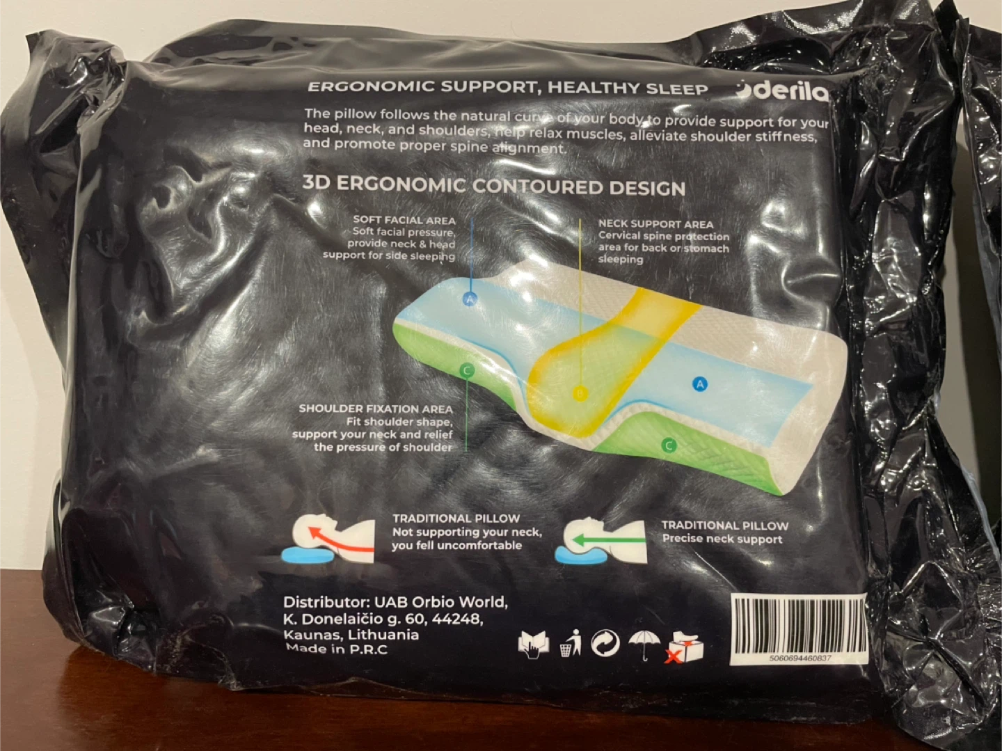2x Ergonomic Support Pillow - New - photo 2