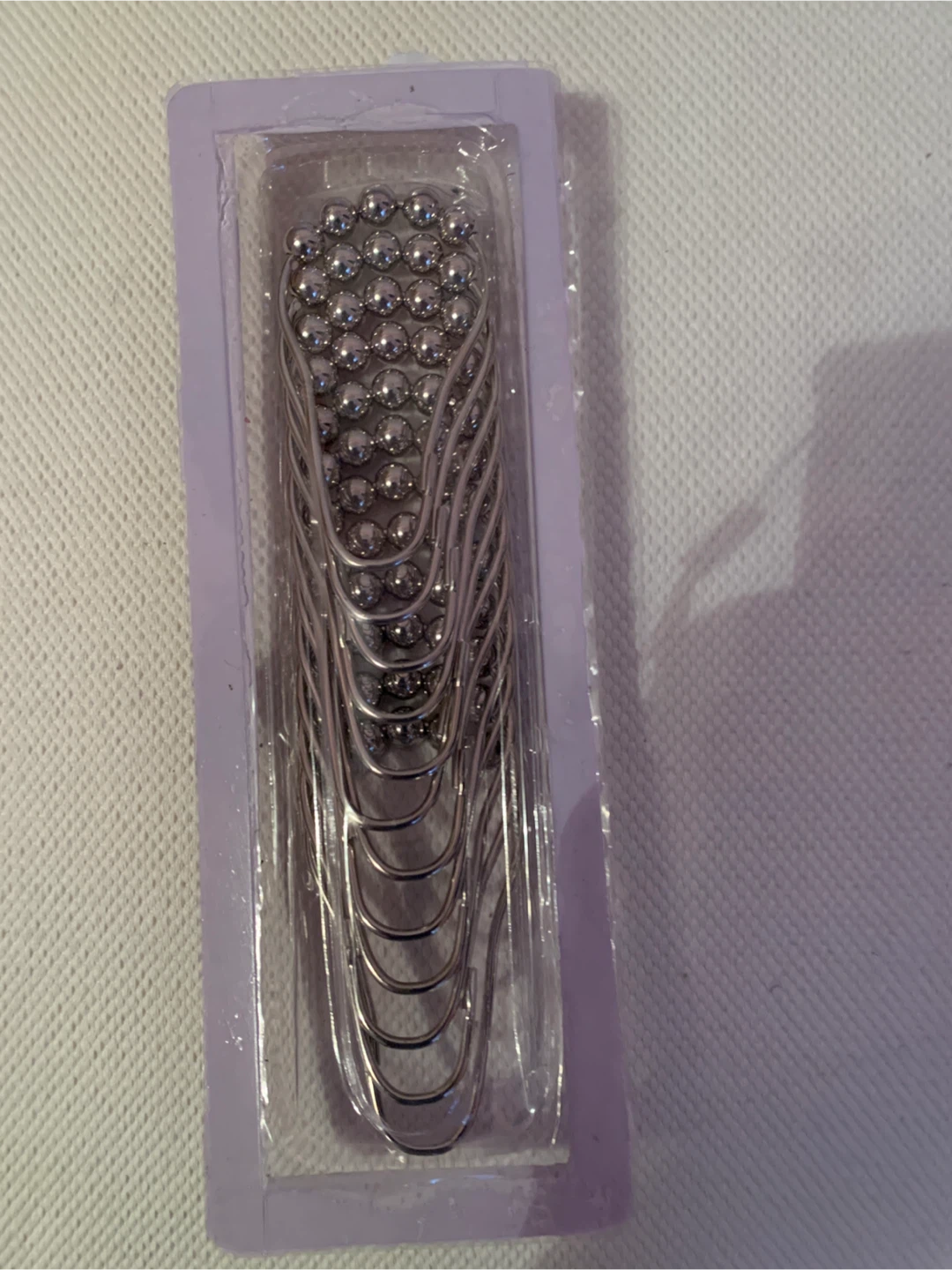 Shower Curtain Hooks & Curtain Set - photo 4