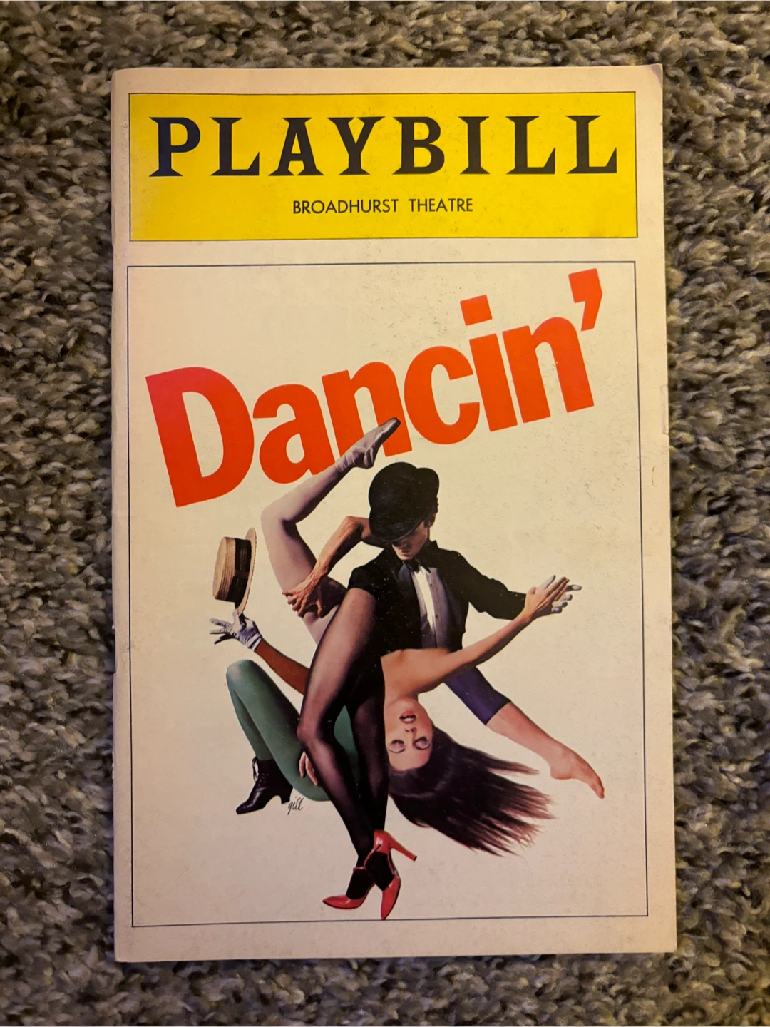 “Dancin’” Playbill (Broadway)
