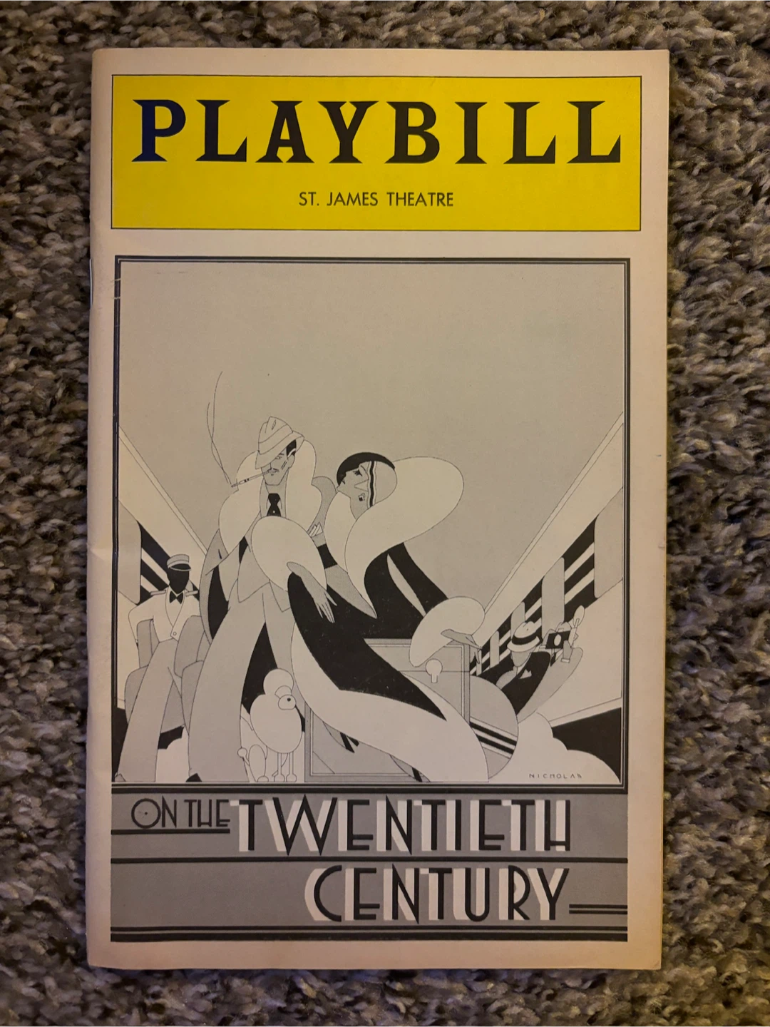 “On the 20th Century’” Playbill (Broadway)