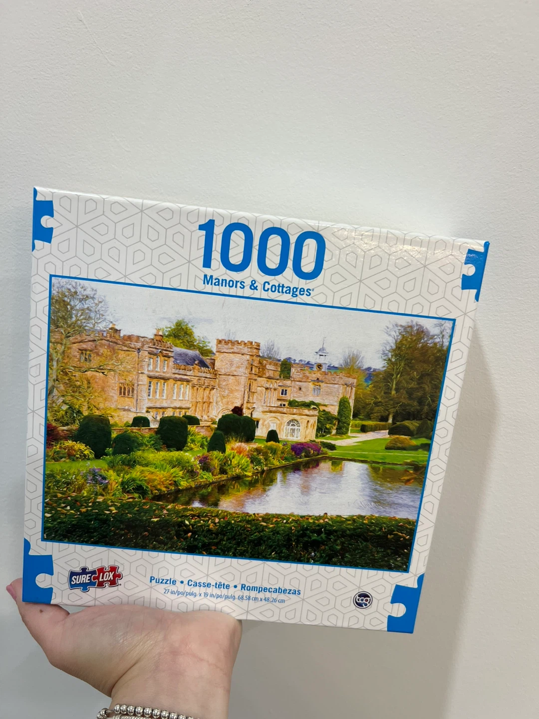 Sure-Lox 1000 Piece Manors & Cottages Puzzle