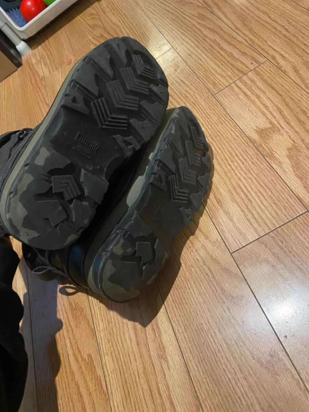 Cougar Black Winter Boots Size 3 - photo 3